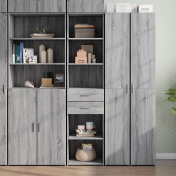 Sonata H Висок шкаф, сив сонома, 45x42,5x185 см, инженерно дърво - Corpuri, vitrine, biblioteci modulare