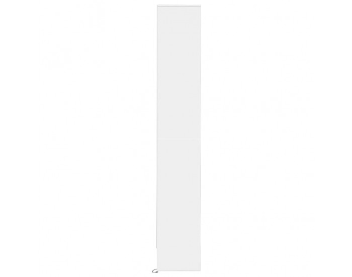Sonata H Сайдборд с LED, бял, 36x32,5x200 см, инженерно дърво