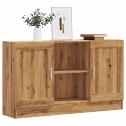 Sonata H Сайдборд, дъб артизан, 120x30,5x70 см, инженерно дърво - Corpuri, vitrine, biblioteci modulare