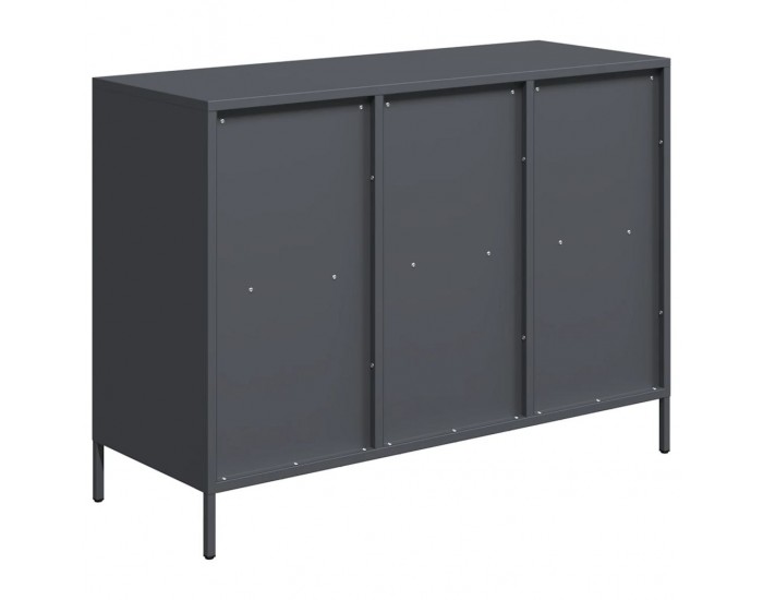 Sonata H Бюфет, антрацит, 101,5x39x73,5 см, студеновалцувана стомана