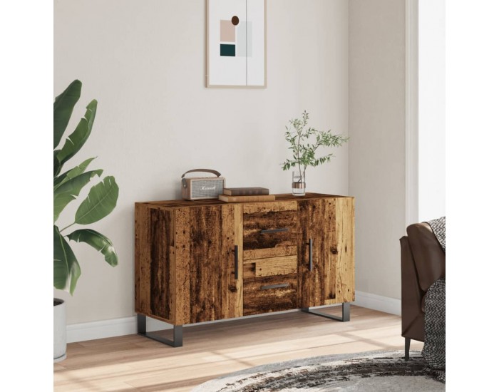Sonata H Сайдборд, старо дърво, 100x36x60 см, инженерно дърво