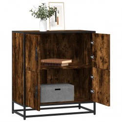 Sonata H Сайдборд, опушен дъб, 68x35x76 см, инженерно дърво - Corpuri, vitrine, biblioteci modulare