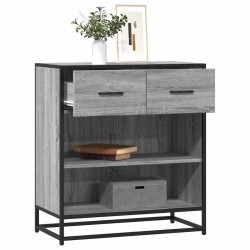 Sonata H Шкаф Grey Sonoma 68x35x76 cm Изработена дървесина - Corpuri, vitrine, biblioteci modulare