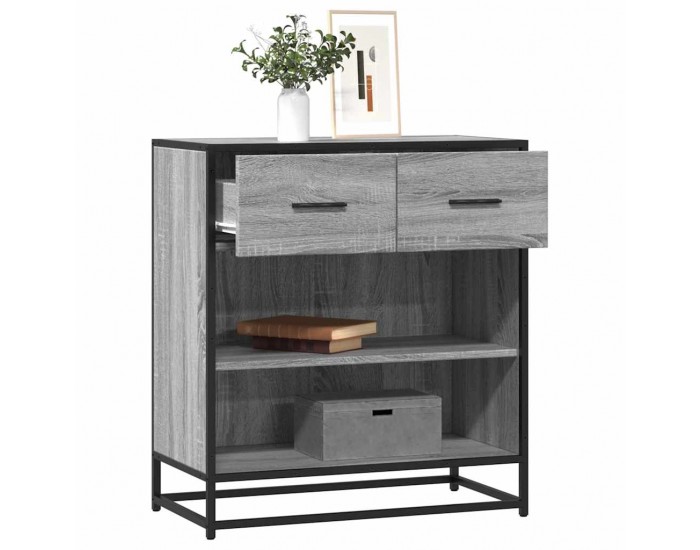 Sonata H Шкаф Grey Sonoma 68x35x76 cm Изработена дървесина