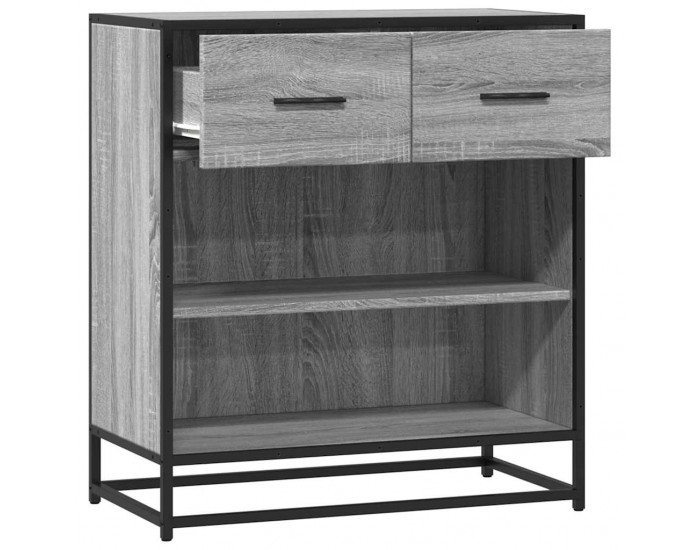 Sonata H Шкаф Grey Sonoma 68x35x76 cm Изработена дървесина