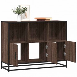 Sonata H Сайдборд, кафяв дъб, 100x35x76 см, инженерно дърво - Corpuri, vitrine, biblioteci modulare