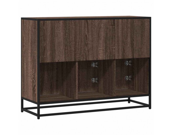 Sonata H Сайдборд, кафяв дъб, 100x35x76 см, инженерно дърво