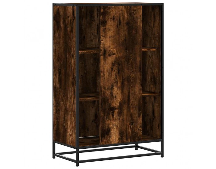 Sonata H Висока етажерка опушен дъб 68x35x106,5 cm Обработено дърво
