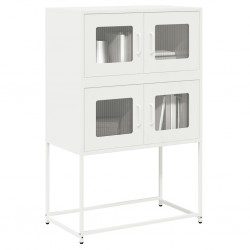 Sonata H Висока дъска Бяла 68x39x107 cm Стомана - Corpuri, vitrine, biblioteci modulare