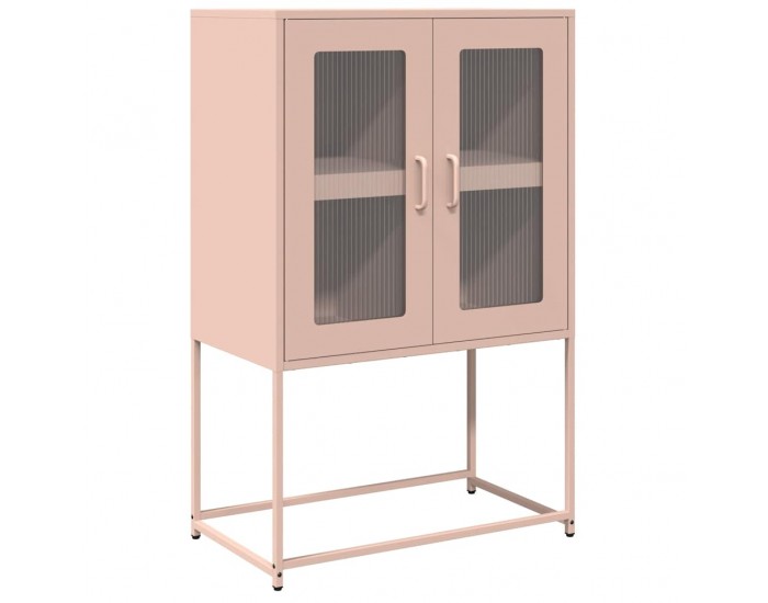 Sonata H Висока дъска Pink 68x39x107 cm Стомана