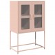 Sonata H Висока дъска Pink 68x39x107 cm Стомана