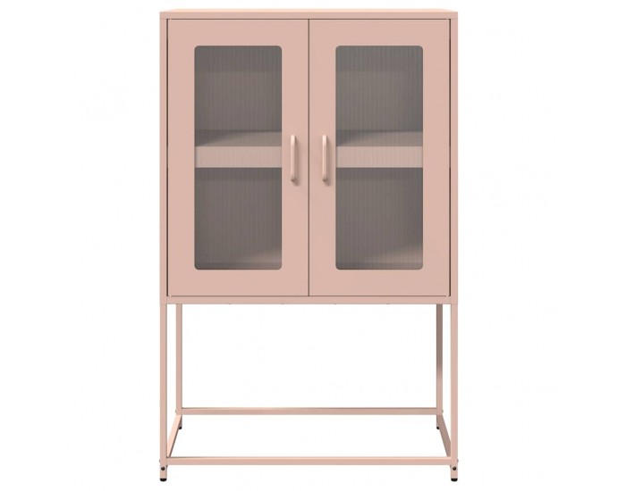 Sonata H Висока дъска Pink 68x39x107 cm Стомана