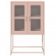 Sonata H Висока дъска Pink 68x39x107 cm Стомана