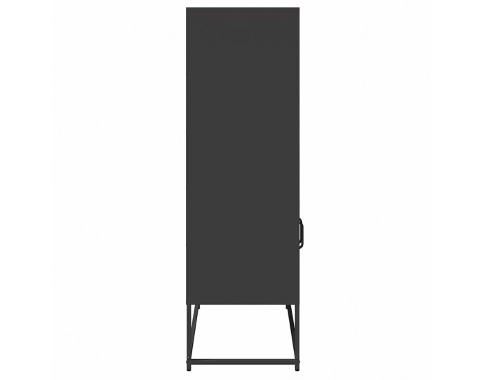Sonata H Висока дъска черна 68x39x123 cm Стомана