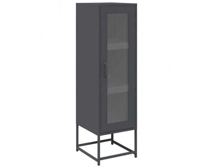 Sonata H Висока дъска антрацит 36x39x123 cm Студено валцувана стомана