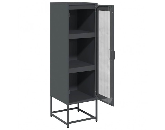 Sonata H Висока дъска антрацит 36x39x123 cm Студено валцувана стомана