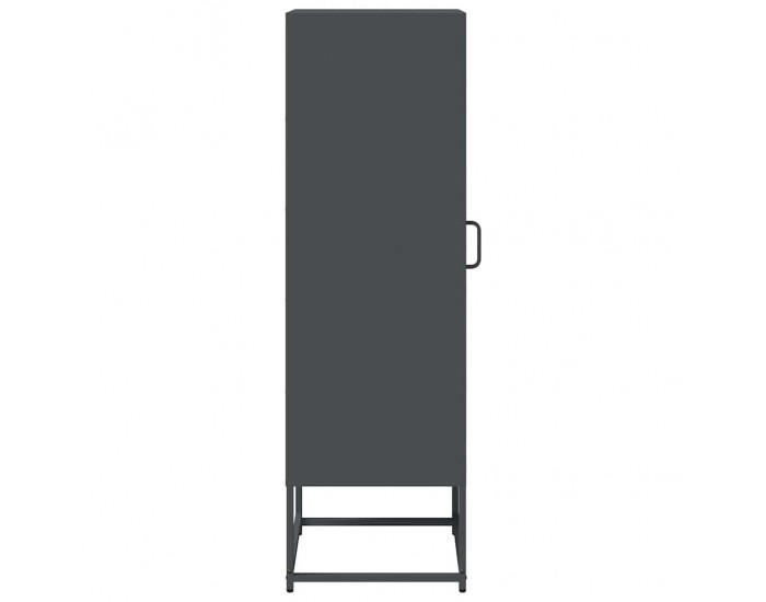 Sonata H Висока дъска антрацит 36x39x123 cm Студено валцувана стомана