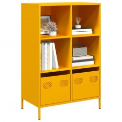 Sonata H Висок шкаф, горчица жълто, 68x39x103,5 см, стомана - Corpuri, vitrine, biblioteci modulare