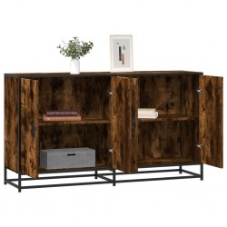 Sonata H Бюфет опушен дъб 134x35x76 см инженерно дърво - Living