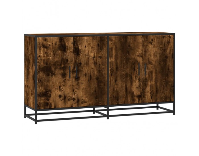 Sonata H Бюфет опушен дъб 134x35x76 см инженерно дърво