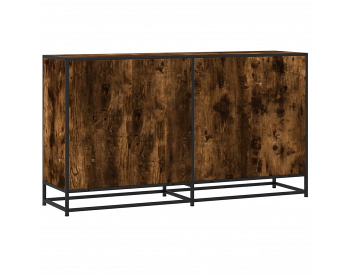 Sonata H Бюфет опушен дъб 134x35x76 см инженерно дърво