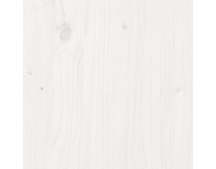Sonata H Висок шкаф, бял, 89x34x116,5 см, борово дърво масив