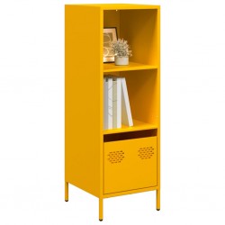 Sonata H Висока дъска Горчица Жълто 35x39x103,5 cm Стомана - Corpuri, vitrine, biblioteci modulare