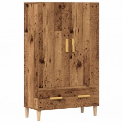 Sonata H Висока дъска Старо дърво 70x31x115 cm Инженерна дървесина - Corpuri, vitrine, biblioteci modulare