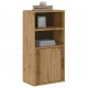 Sonata H Страничен шкаф ODDA 40x24x79 cm масивна дървесина бор