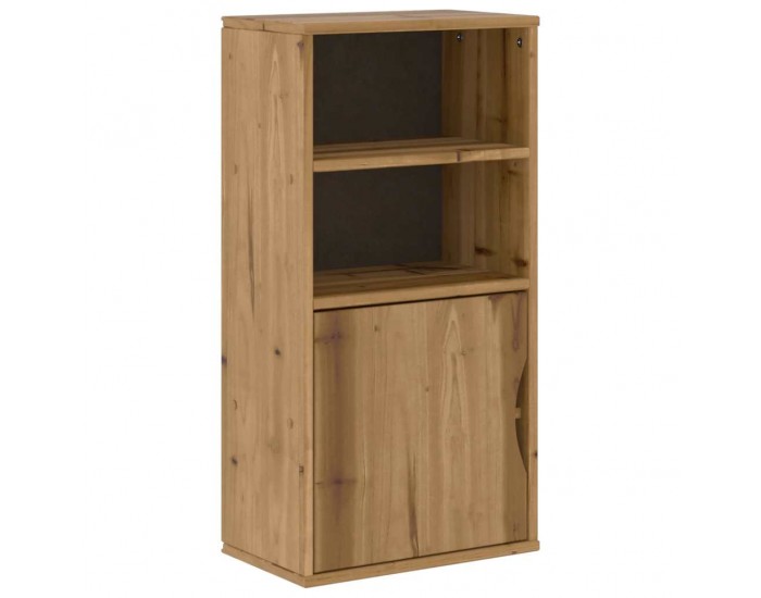 Sonata H Страничен шкаф ODDA 40x24x79 cm масивна дървесина бор
