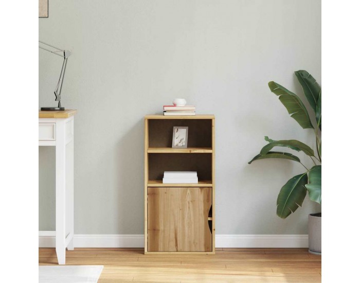 Sonata H Страничен шкаф ODDA 40x24x79 cm масивна дървесина бор