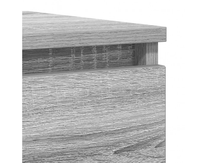Sonata H Сайдборд, Сив сонома, 100x35x76 см, инженерно дърво