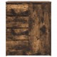 Sonata H Бюфет с чекмеджета, опушен дъб, 71x35x84 см, инженерно дърво