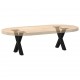 Sonata H Крака за масичка за кафе с форма на X 2 бр. черни 30x(30-31) cm