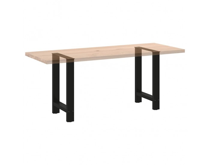 Sonata H Крака за трапезна маса черни 2 бр. 50x(72-73) cm стомана