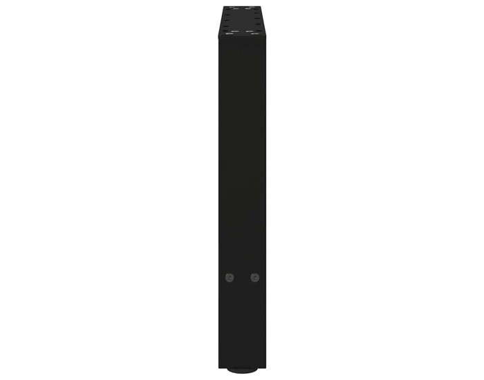 Sonata H Крака за масичка за кафе черни 2 бр. 60x(42-43) cm стомана
