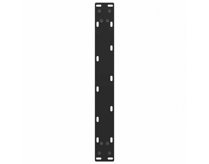 Sonata H Крака за масичка за кафе черни 2 бр. 60x(42-43) cm стомана