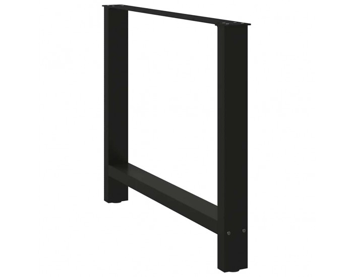 Sonata H Крака за трапезна маса черни 2 бр. 100x(72-73) cm стомана