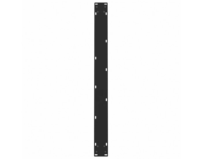 Sonata H Крака за трапезна маса черни 2 бр. 100x(72-73) cm стомана