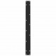 Sonata H Крака за трапезна маса черни 2 бр. 100x(72-73) cm стомана