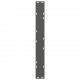 Sonata H Крака за маса за хранене 2 бр. антрацит 70x(72-73,3) cm стомана