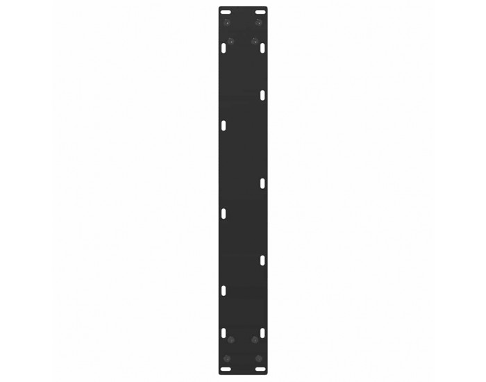 Sonata H Крака за холна маса U-образна 2 бр черни 60x(110-111)см стомана
