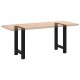 Sonata H Крака за трапезна маса черни 2 бр. 60x(72-73) cm стомана