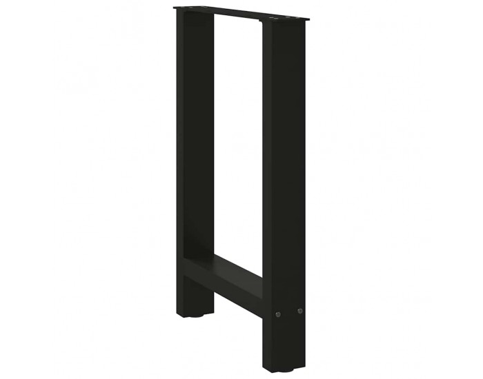 Sonata H Крака за трапезна маса черни 2 бр. 60x(72-73) cm стомана