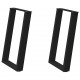 Sonata H Крака за трапезна маса с U-образна 2 бр 60x(72-73) см стомана