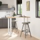 Sonata H Крака за холна маса U-образна 2 бр бели 60x(110-111)см стомана