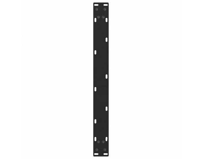 Sonata H Крака за масичка за кафе черни 2 бр. 70x(30-31) см стомана