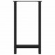 Sonata H Крака за бар маса черни 2 бр. 40x(90-91) cm стомана
