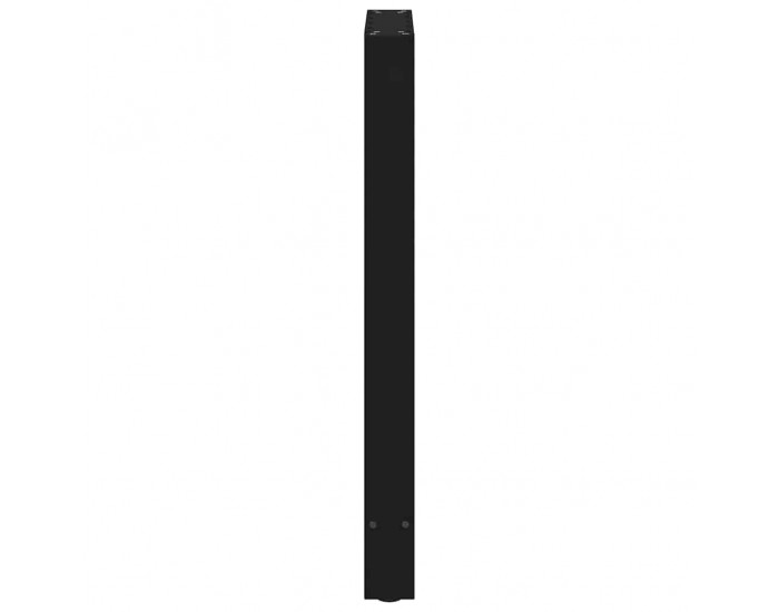 Sonata H Крака за бар маса черни 2 бр. 40x(90-91) cm стомана