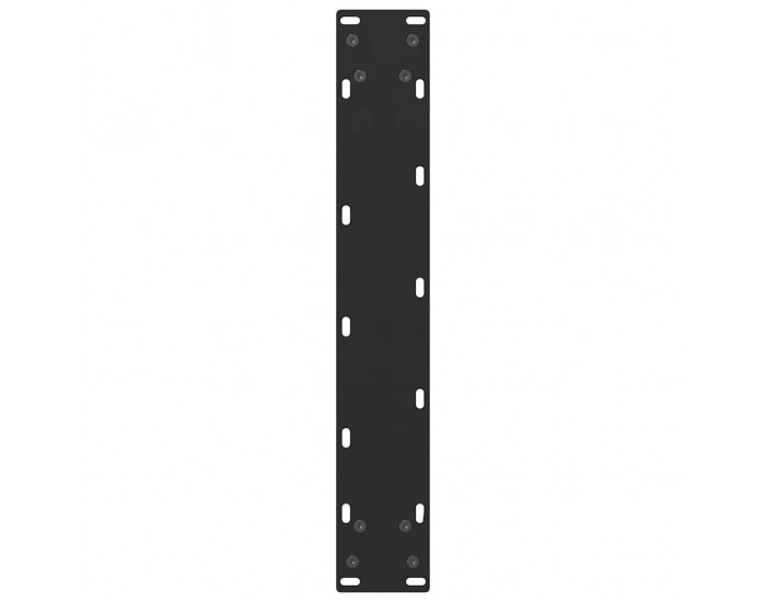 Sonata H Крака за бар маса черни 2 бр. 40x(90-91) cm стомана
